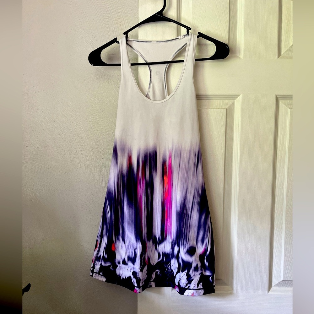 Lululemon Tie Dye tank - rarely worn, size 6